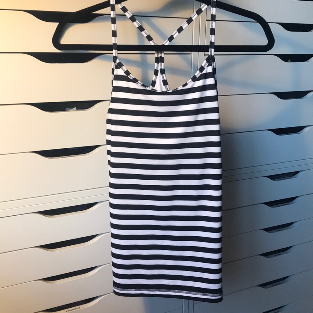 Target striped workout shirt